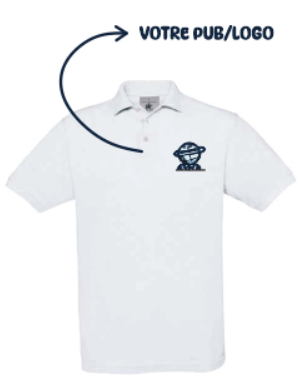 Polo Personnalisé (Impression Grand Format (25cm), S)